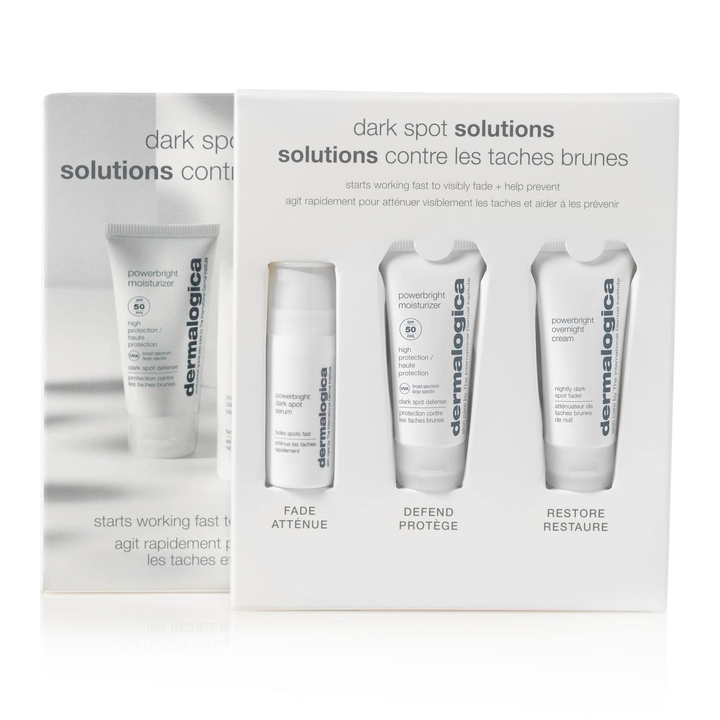 Produktset mit einer Selektion von Hautpflegeprodukten