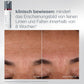 Nahaufnahme der Stirnhaut, die den Zustand „vorher“ mit deutlicheren feinen Fältchen und den Zustand „nach 8 Wochen“ mit gemilderten Fältchen zeigt und damit die Wirksamkeit des Expert Protect + Renew-Sets bei der sichtbaren Minderung von Hautalterungserscheinungen unterstreicht.