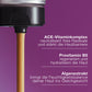 Nahaufnahme eines Spenders für Hautpflegeprodukte mit beiger Creme, daneben ein deutscher Text über die MultiVitamin Power Recovery Masque und die Vorteile von ACE-Vitaminen, Provitamin B5 und Algenextrakt für die Haut.