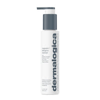Eine weiße Flasche Magnetic[+] Afterglow Cleanser – Review mit grauer Pumpe und Markenetikett, entwickelt für eine verbesserte Hautfeuchtigkeit.