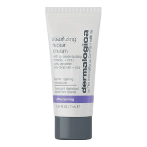 Tube der Dermalogica UltraCalming Stabilizing Repair Cream auf weißem Hintergrund.