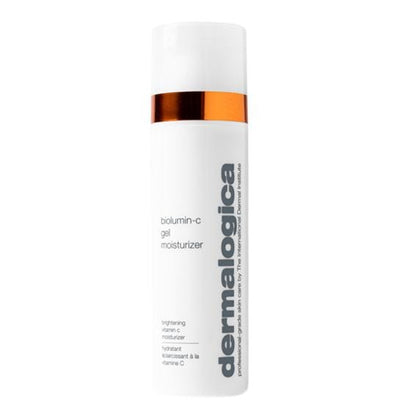 Weißer Behälter mit BioLumin-C Gel Moisturizer